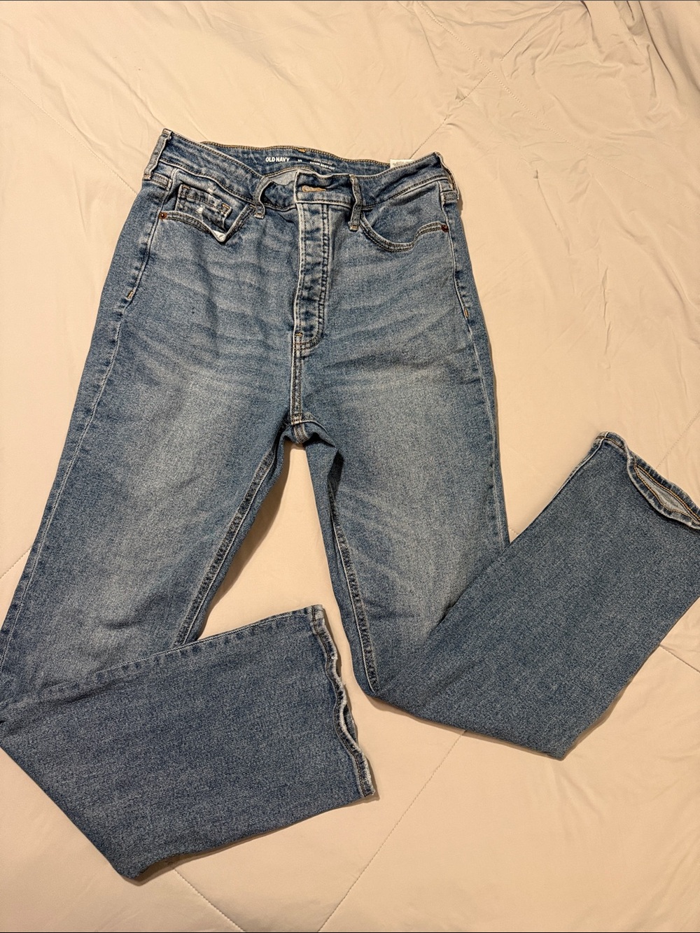 Old navy extra High-Rise boot cut button fly secret-smooth pockets